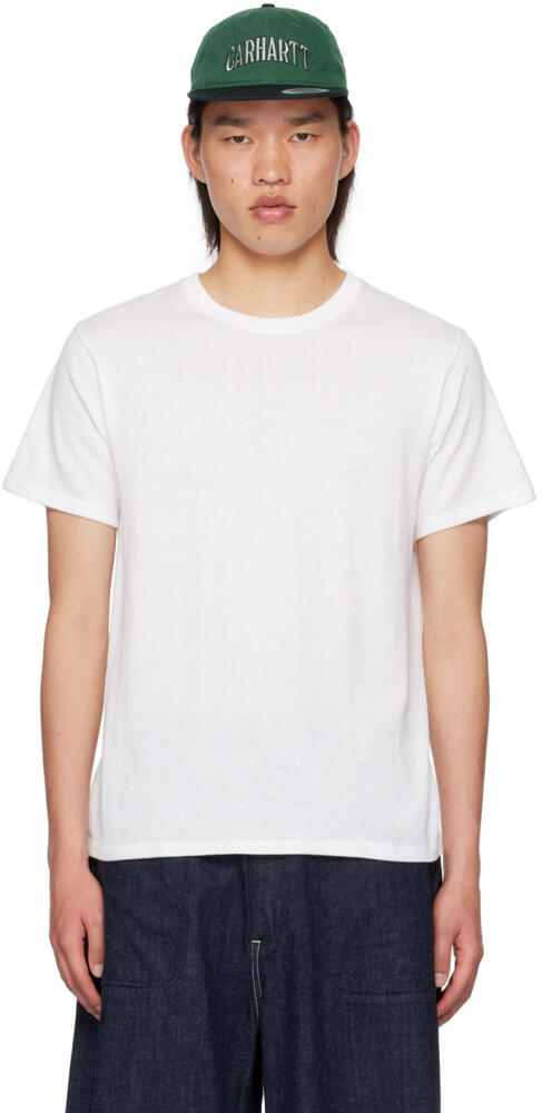 nanamica White Loopwheel COOLMAX T-Shirt Cover