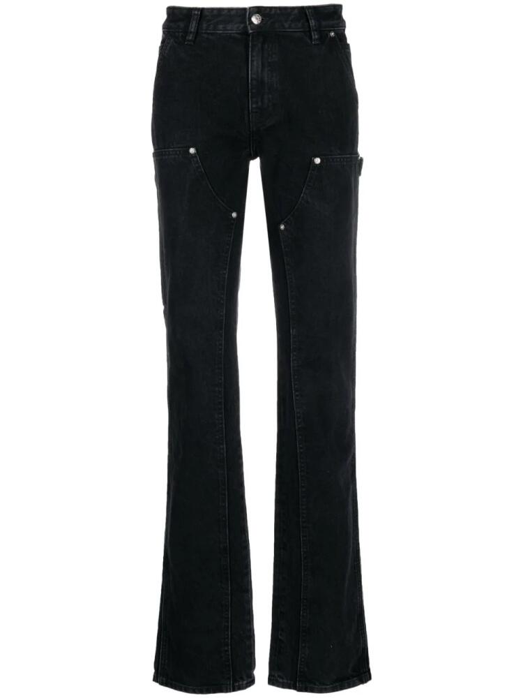 Filippa K bootcut carpenter denim jeans - Black Cover