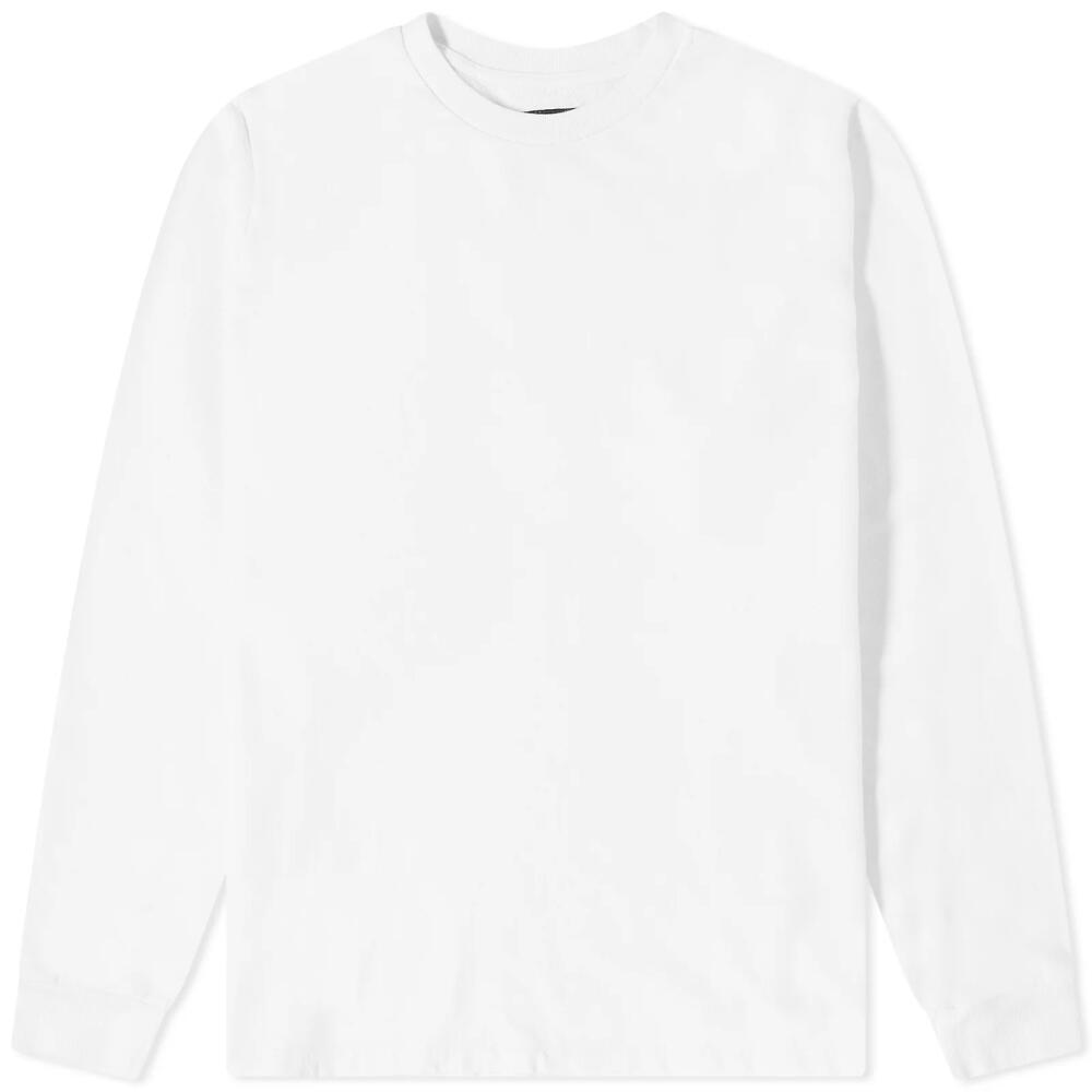 Monitaly Men's French Terry Long T-Shirt in White Cover