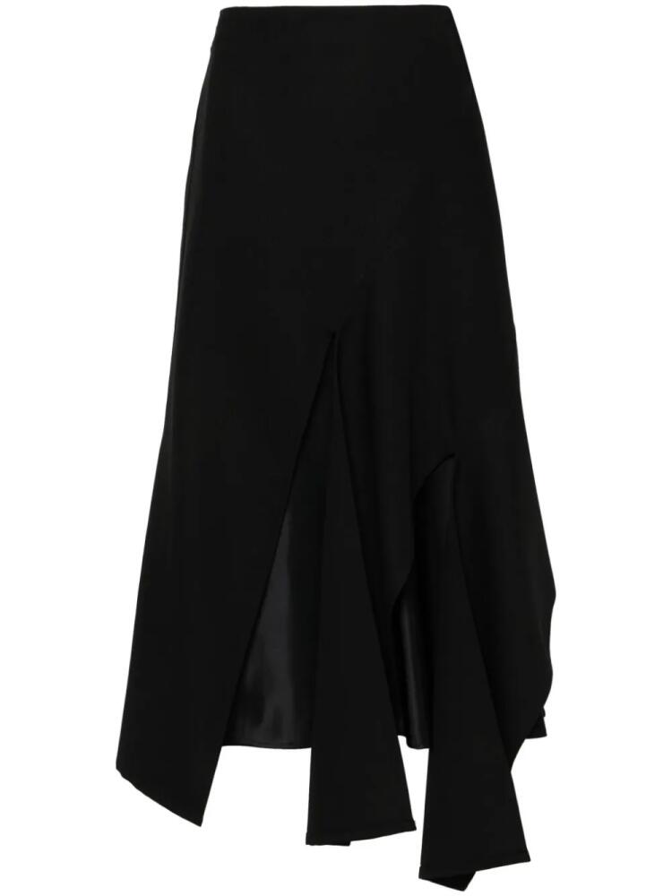 Plan C multi-panel midi skirt - Black Cover