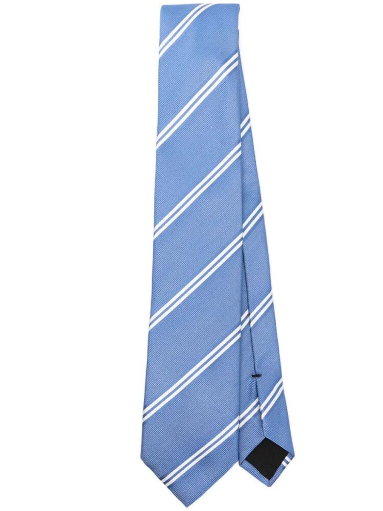 BOSS striped tie - Blue Cover