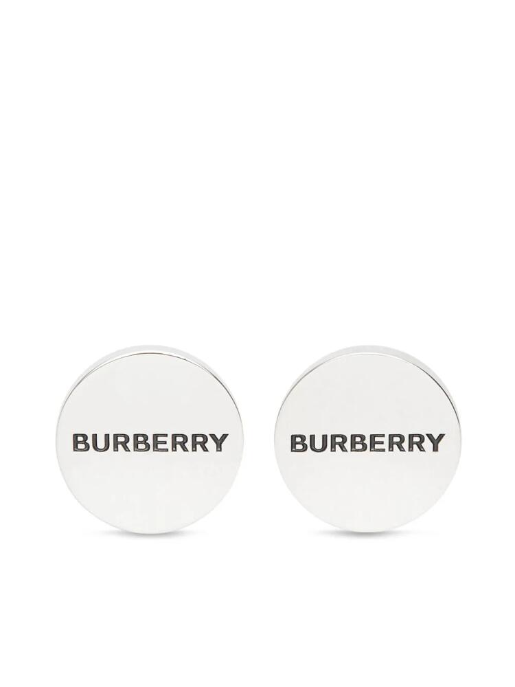 Burberry logo engraved cufflinks - Silver Cover