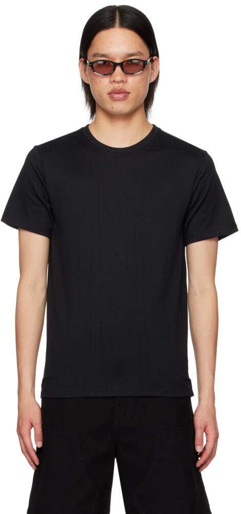 nanamica Black Loopwheel COOLMAX T-Shirt Cover