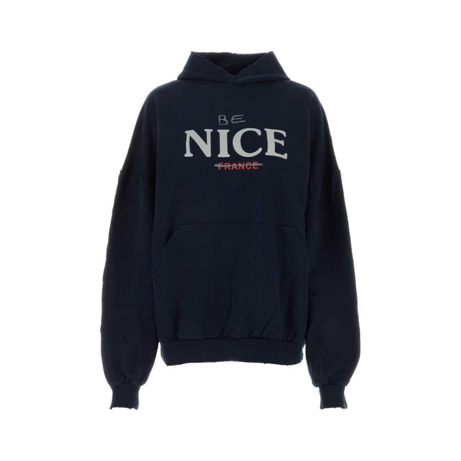 Balenciaga Be Nice Printed Hoodie Cover