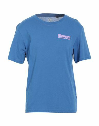 Element Man T-shirt Azure Organic cotton Cover