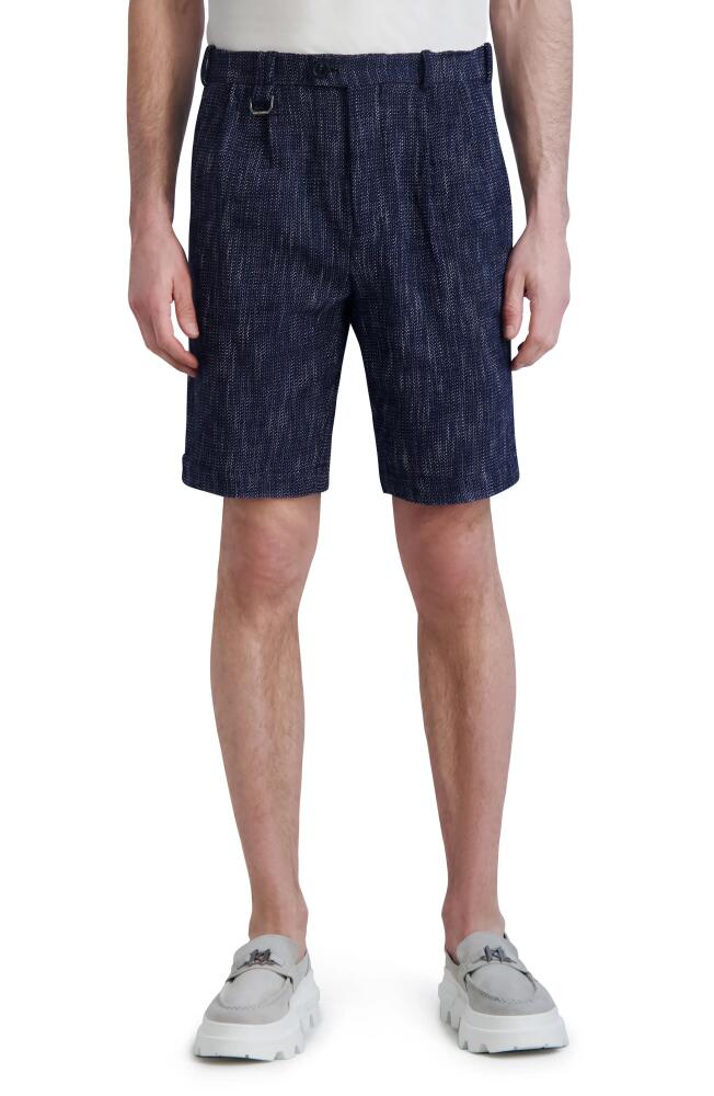 Karl Lagerfeld Paris Cotton Shorts in Navy Cover