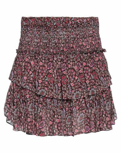 Marant Étoile Woman Mini skirt Brown Viscose Cover