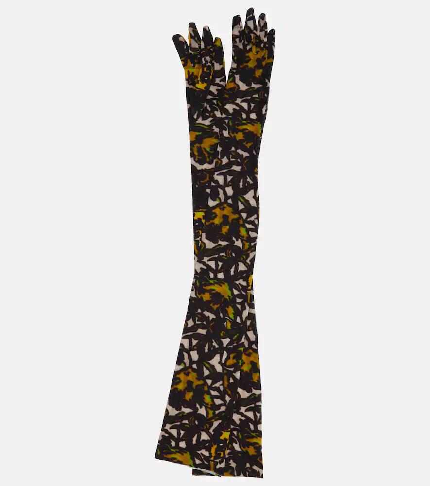 Dries Van Noten Printed gloves Cover