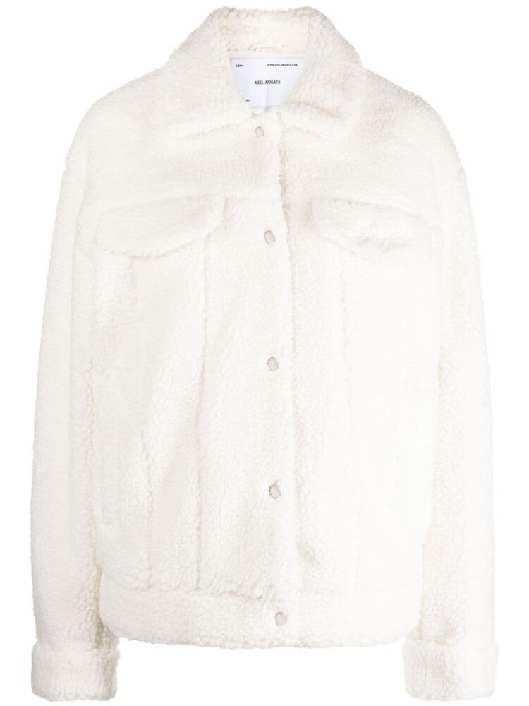 Axel Arigato Baxter fleece jacket - White Cover