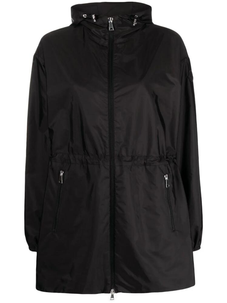 Moncler hooded rain jacket - Black Cover