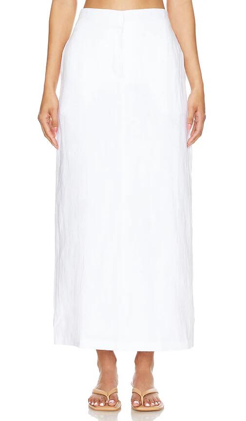 FAITHFULL THE BRAND Nelli Skirt in White Cover