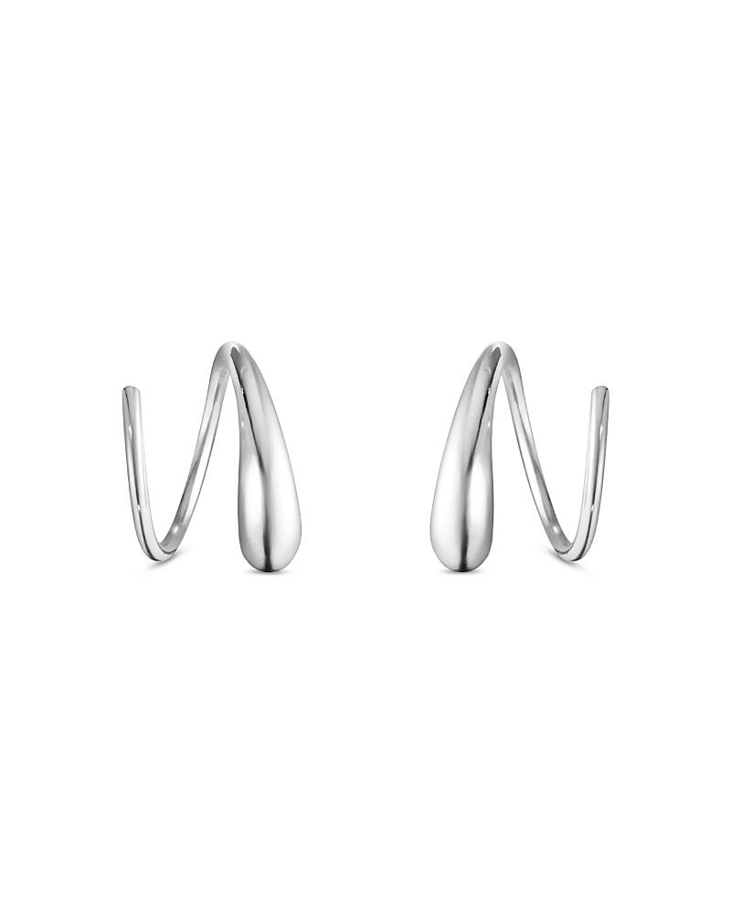 Georg Jensen Sterling Silver Mercy Swirl Threader Earrings Cover