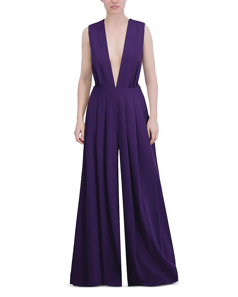 Bcbgmaxazria Sleeveless Wide Leg Jumpsuit Cover