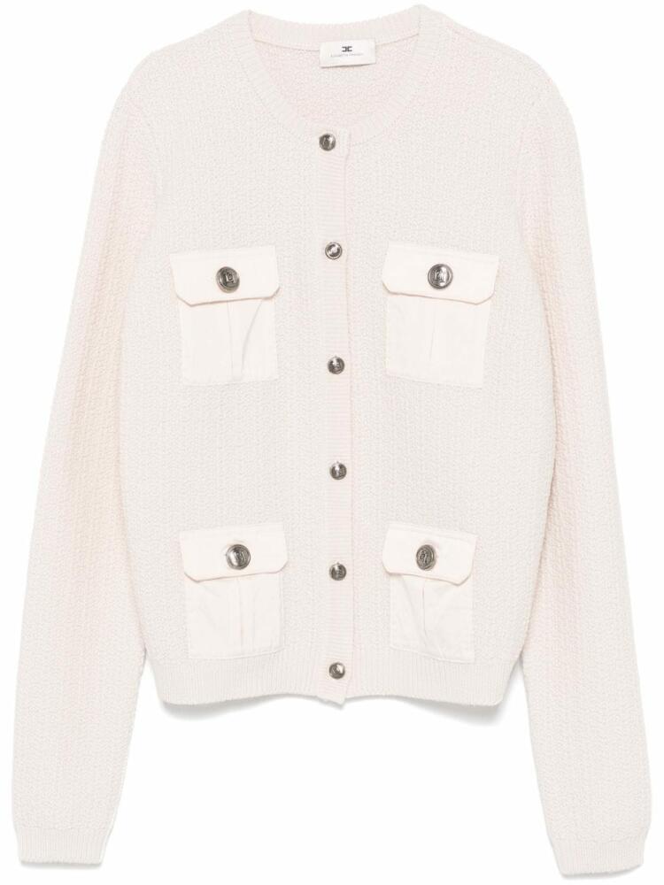 Elisabetta Franchi bouclé cardigan - Pink Cover