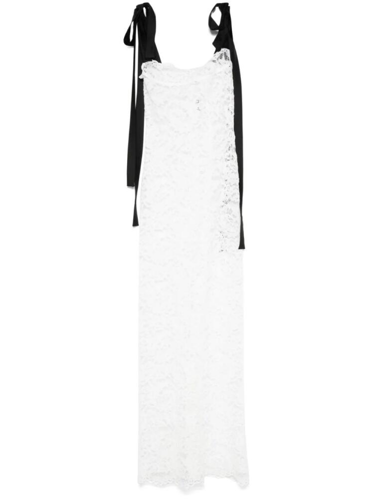 Atu Body Couture x Rue Ra lace maxi dress - White Cover