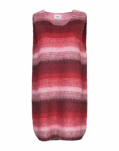 Dondup Woman Mini dress Pink Acrylic, Polyester, Mohair wool Cover