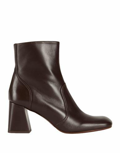 Chie Mihara Woman Ankle boots Dark brown Leather Cover