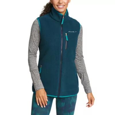 Eddie Bauer Women's Quest 300 Fleece Vest Cover