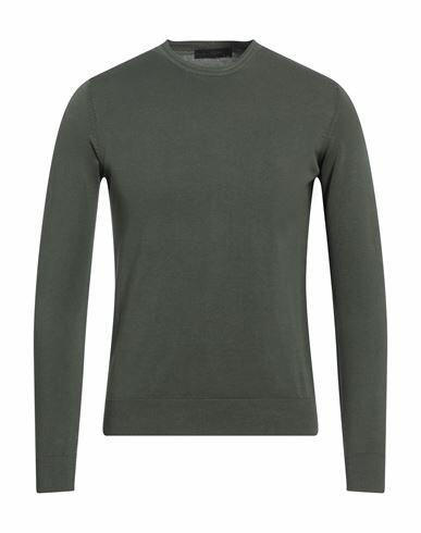 Jeordie's Man Sweater Military green Cotton Cover