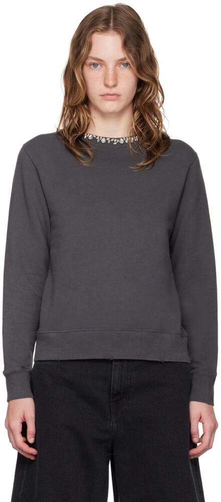 Golden Goose Gray Crystals Sweater Cover