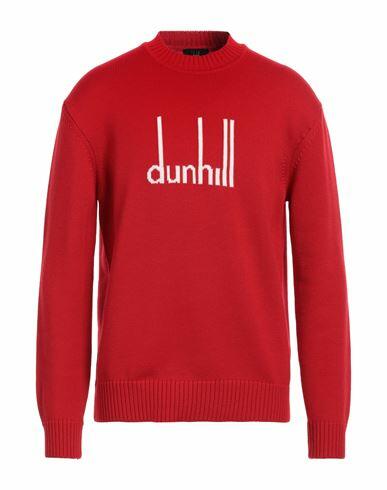 Dunhill Man Sweater Red Merino Wool Cover