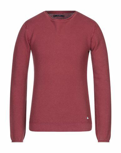 Yes Zee By Essenza Man Sweater Brick red Cotton Cover