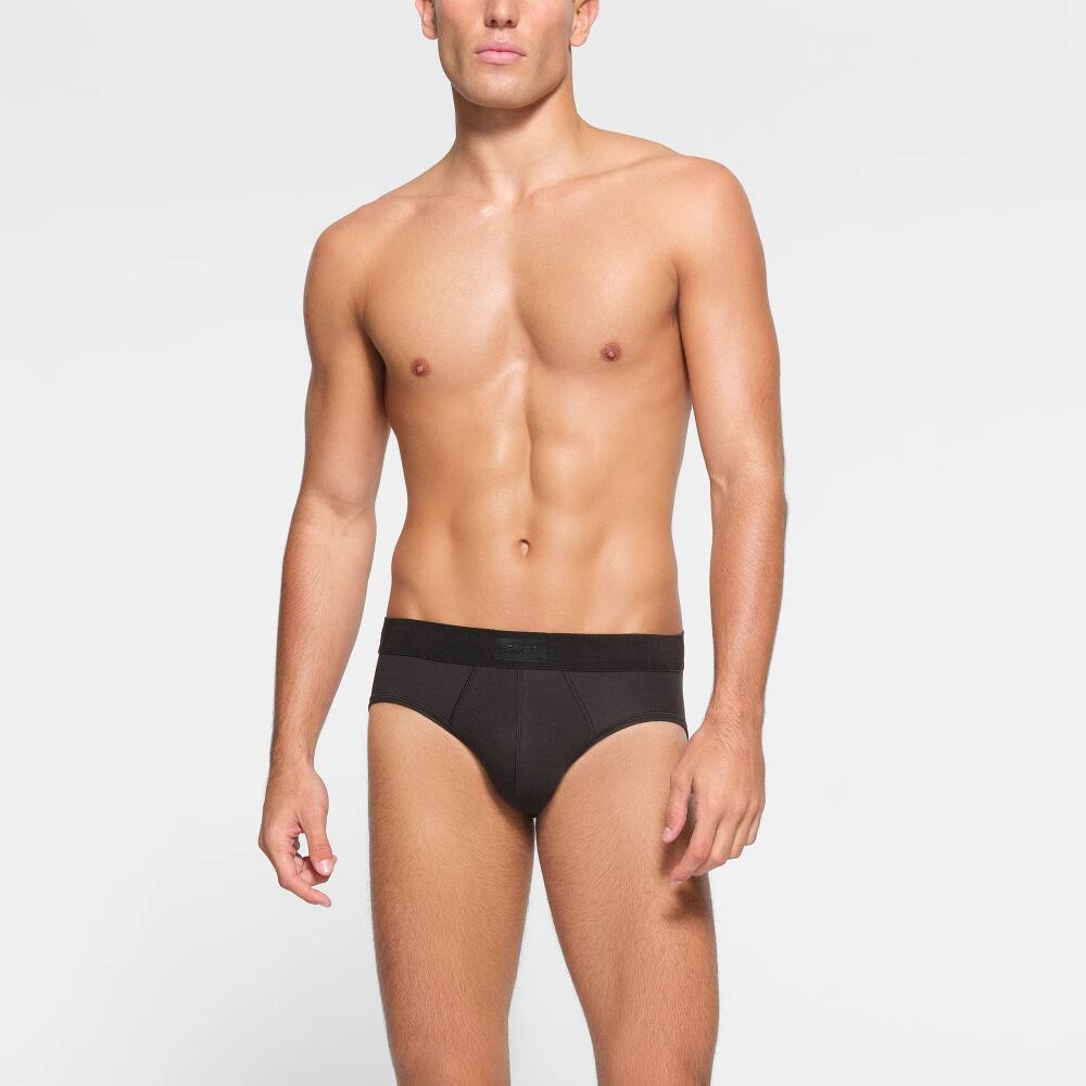 SKIMS Mens Brief | Black | 4XL | SKIMS Cotton Cover