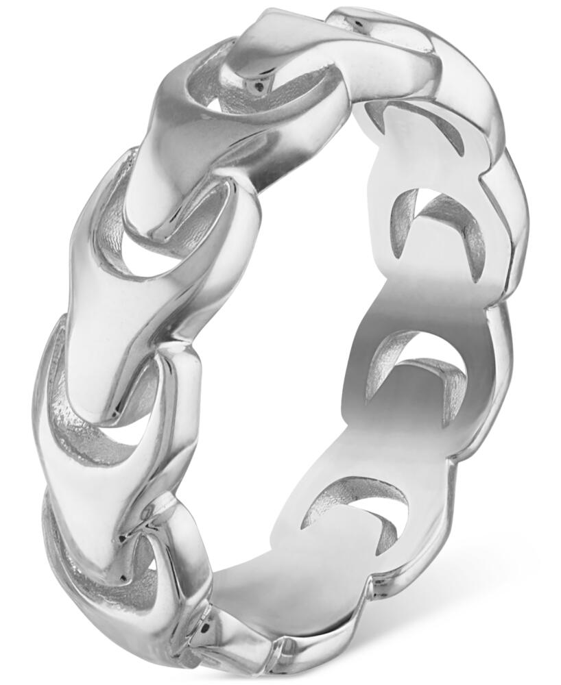 Bulova Men's Link Ring in Sterling Silver - Silver Cover