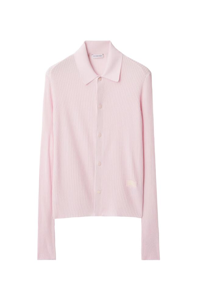 burberry Rib Knit Shirt in Cameo Cover