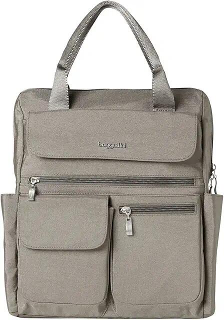 Baggallini Modern Everywhere Laptop Backpack (Sterling Shimmer) Backpack Bags Cover