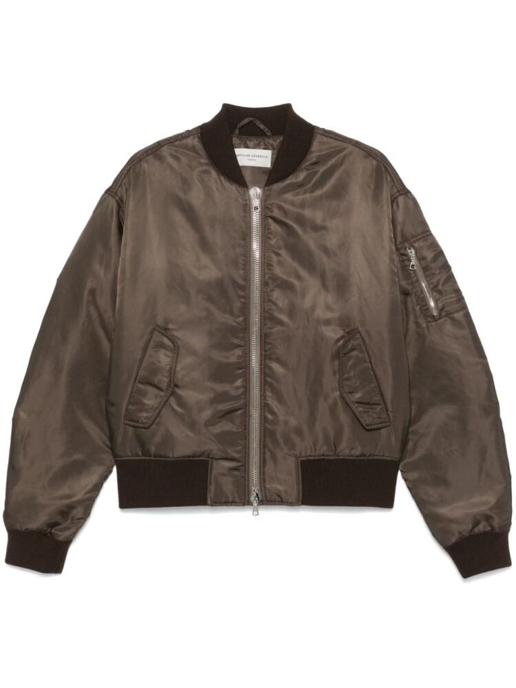 Officine Generale Juno bomber jacket - Brown Cover