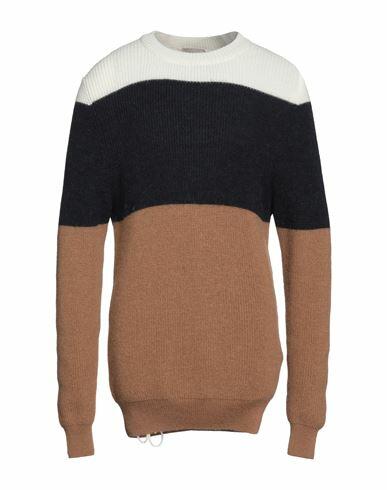 Brooksfield Man Sweater Camel Acrylic, Alpaca wool, Wool Cover