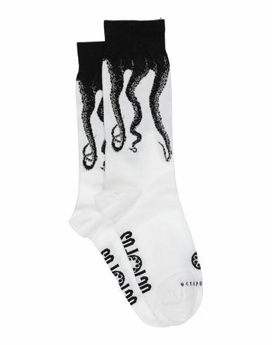 Octopus Socks & Hosiery White Textile fibers Cover