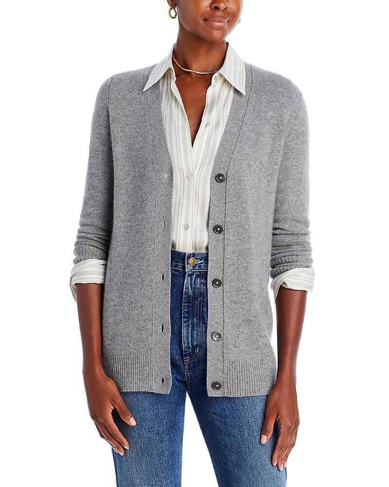 C by Bloomingdale's Cashmere Grandfather Cardigan - Exclusive Cover