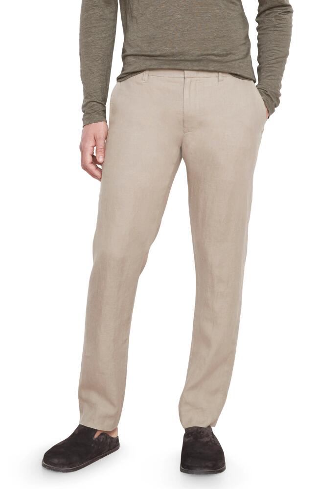 Vince Griffith Lightweight Hemp Pants in Dark Taupe Cover