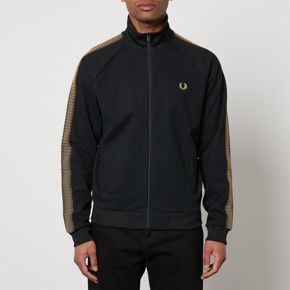 Fred Perry Embroidered Cotton-Blend Track Jacket Cover