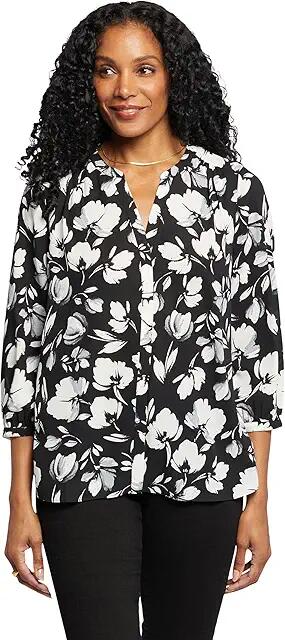 NYDJ Petite Pintuck Blouse (BELLEFONTAINE) Women's Blouse Cover