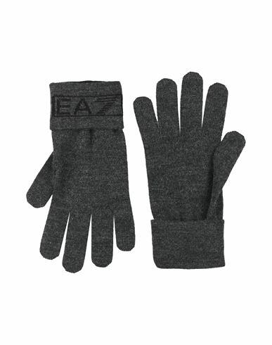 Ea7 Man Gloves Steel grey Acrylic Cover