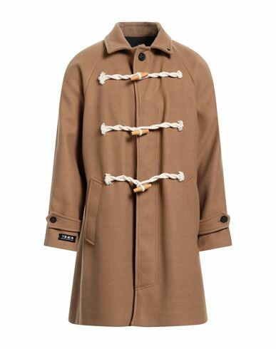 Berna Man Coat Camel Polyester Cover