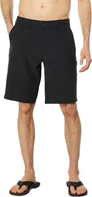 O'Neill Reserve Heather 21 Hybrid Shorts (Black) Men's Shorts Cover