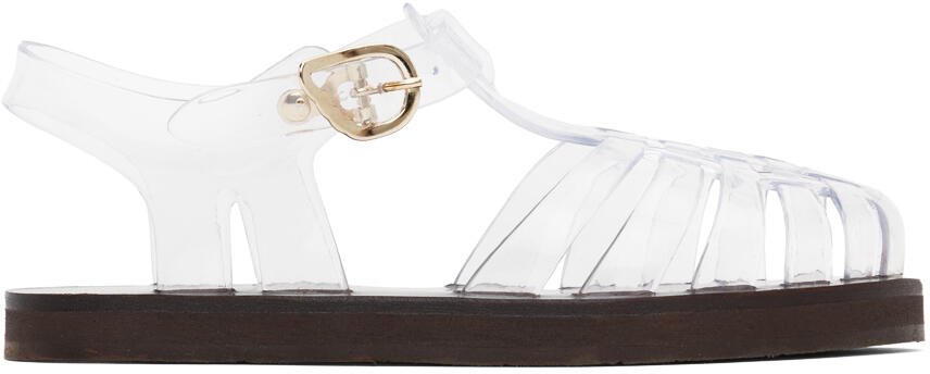 Ancient Greek Sandals Transparent Homeria Jelly Sandals Cover