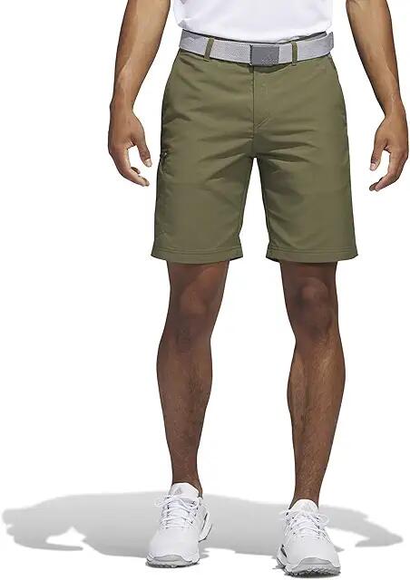 adidas Golf Cargo 9 Golf Shorts (Olive Strata) Men's Clothing Cover