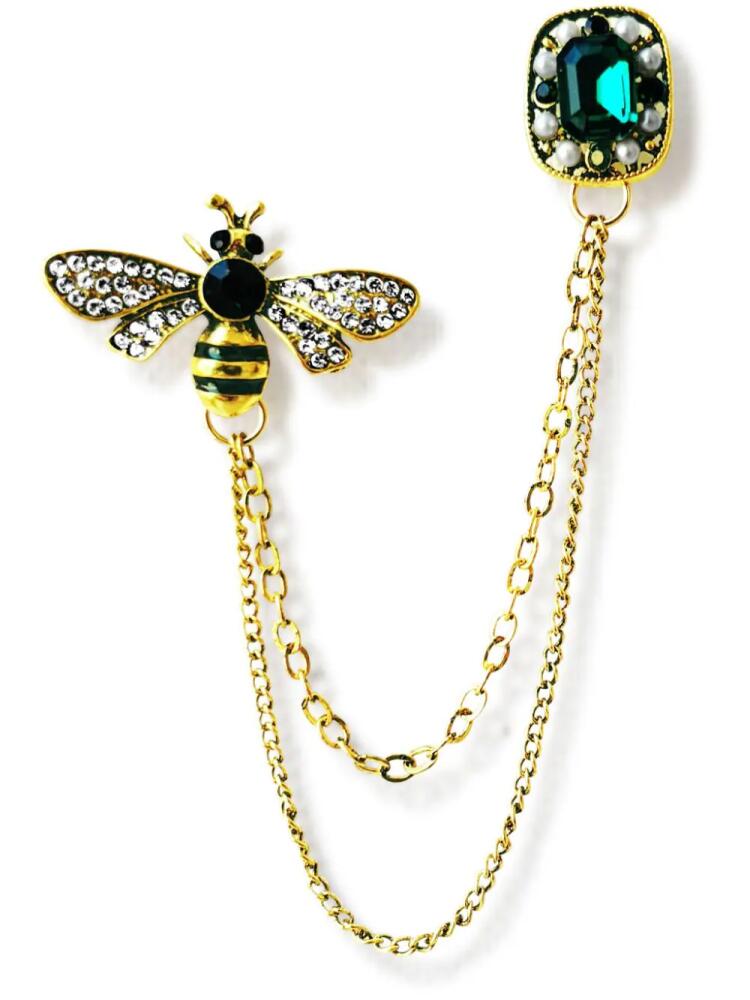 Hzmer Jewelry Luxo Bee brooch - Gold Cover