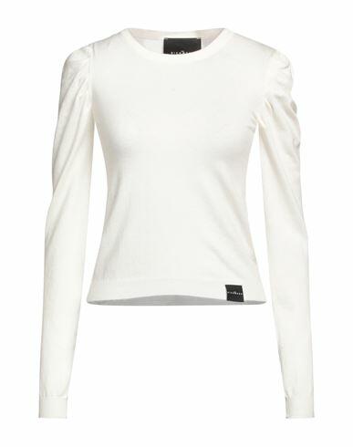 John Richmond Woman Sweater Off white Viscose, Polyester, Nylon Cover