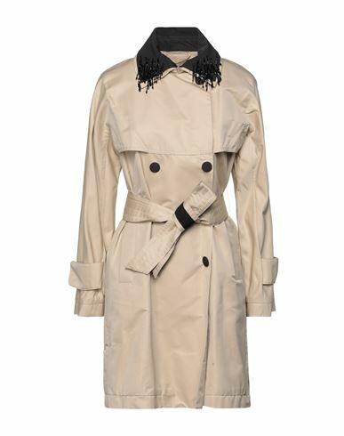 Add Woman Overcoat & Trench Coat Beige Cotton, Polyester Cover