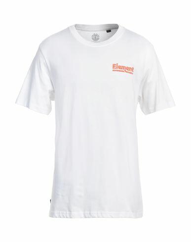 Element Man T-shirt White Organic cotton Cover