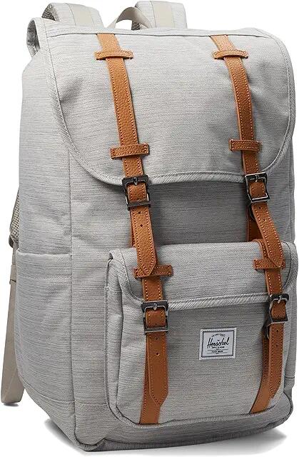 Herschel Supply Co. Little America Backpack (Light Grey Crosshatch) Backpack Bags Cover