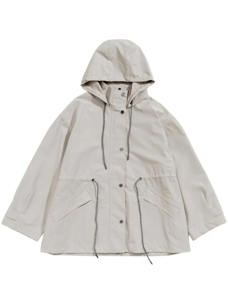 Bimba y Lola hooded trench coat - Grey Cover