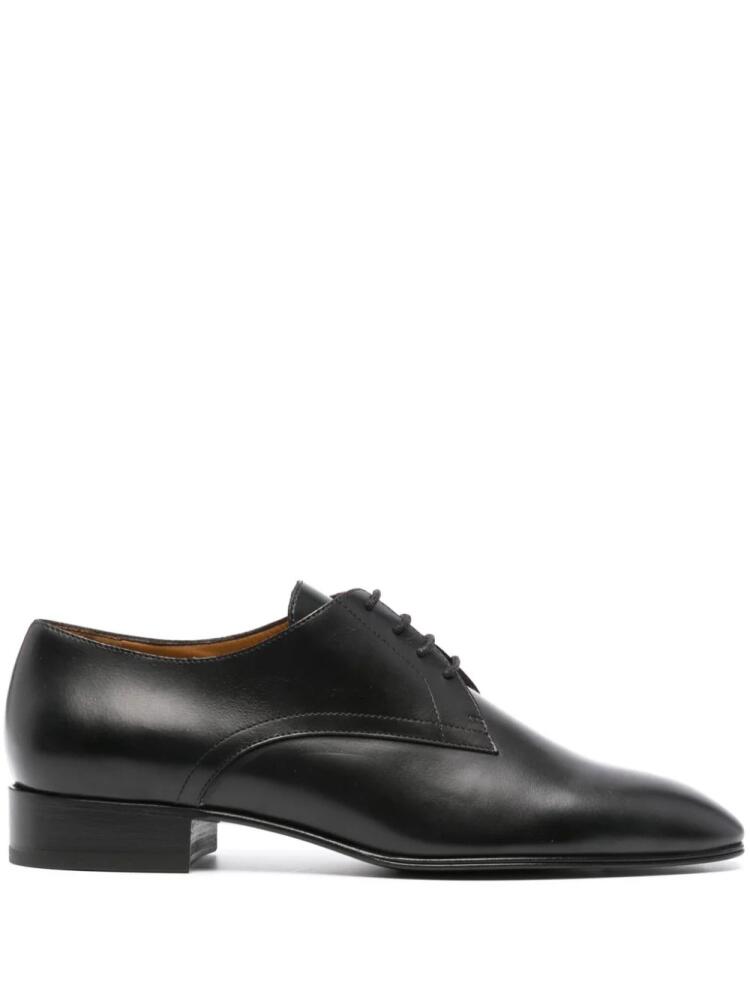 The Row Kay leather oxford - Black Cover