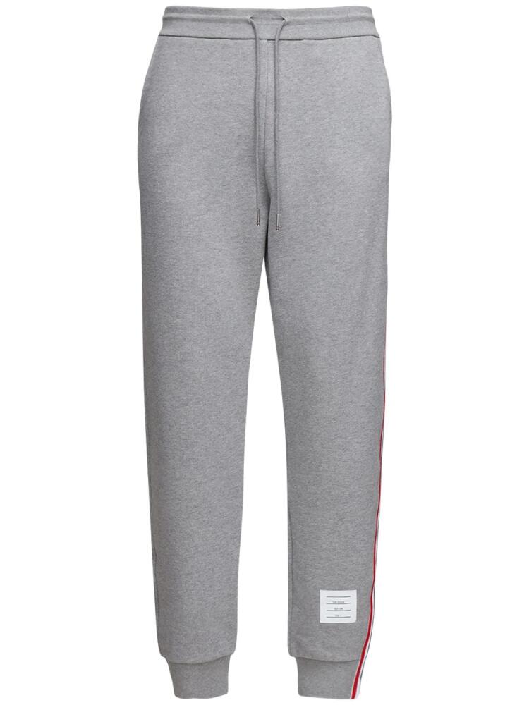 THOM BROWNE 4-bar Cotton Sweatpants Cover